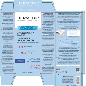 Sampon pentru combaterea matretii Capilarte, 300 ml, Dermedic - Img 2
