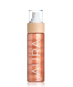 Spray cu peptide pentru fata, corp si par AURA Peptide Shimmer, 100 ml, Cocosolis