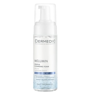 Spuma de curatare pentru ten cu pete pigmentare Melumin, 170 ml, Dermedic