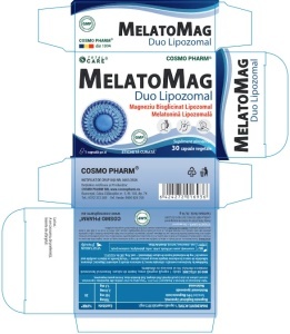 Supliment alimentar MelatoMag, Cosmo Pharm, 30 capsule vegetale - Img 3