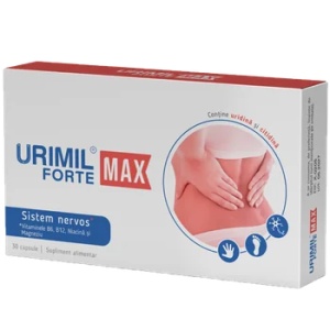 Urimil Forte Max, 30 capsule, Naturpharma