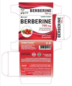 Berberina, 700 mg, 30 capsule, Cosmo Pharm - Img 3