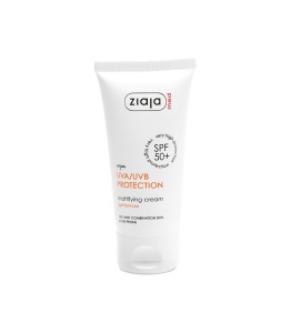 Crema pentru fata, matifianta, ten gras/mixt, Med UVA/UVB, 50 ml, Ziaja