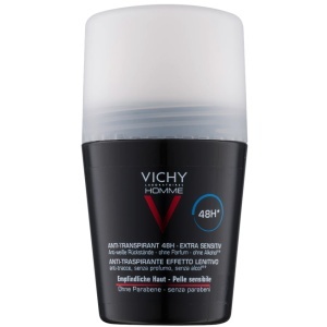 Deodorant Anti-Transpirație Anti-Iritații Piele Sensibilă Roll-On, 50ml, Vichy Homme
