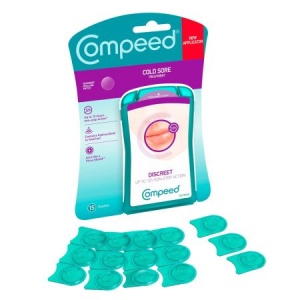 Plasturi invizibili pentru herpes, 15 plasturi, Compeed