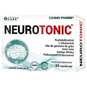 Supliment alimentar NEUROTONIC, Cosmo Pharm, 30 capsule vegetale