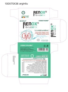 Supliment alimentar Renox® Renal Detox . Detoxifiant, Diuretic, Cosmo Pharm, 30 capsule - Img 3
