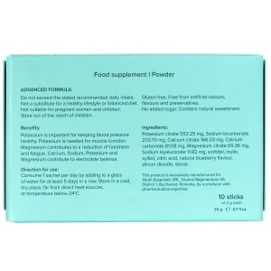Supliment pe baza de electroliti Aqua Revive, 10 plicuri x 2 g, Youth Essentials - Img 2