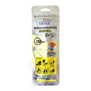 Bratara aromatizata anti-tantari cu citronella, Minut