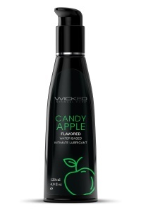 Lubrifiant aromat cu măr caramelizat Aqua, Wicked Sensual Care, 120 ml, Tonga