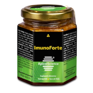 Miere poliflora ImunoForte, 220 g, ApicolScience
