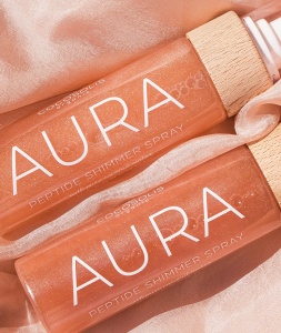 Spray cu peptide pentru fata, corp si par AURA Peptide Shimmer, 100 ml, Cocosolis - Img 5