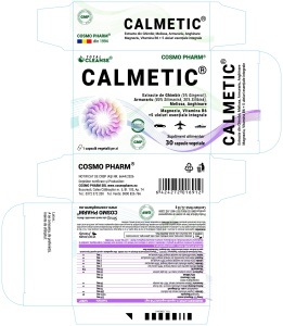Supliment alimentar CALMETIC, Cosmo Pharm, 30 capsule vegetale - Img 3