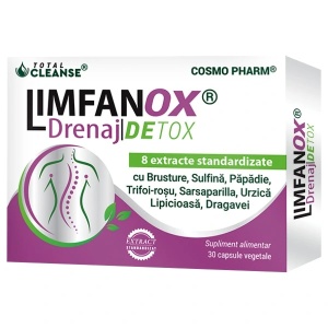Supliment alimentar LIMFANOX, Cosmo Pharm, 30 capsule