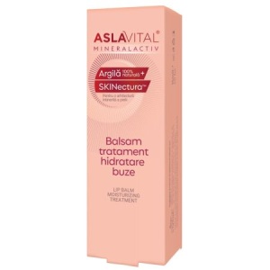 Balsam de buze hidratant Mineralactiv, 15 ml, Aslavital