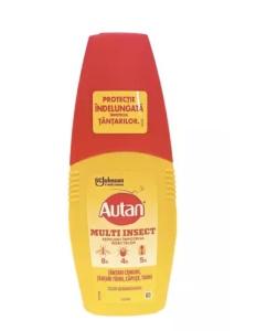 Lotiune anti-intepaturi insecte Multi-insect, 100 ml, Autan