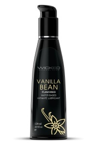Lubrifiant aromat cu păstaie de vanilie Aqua, Wicked Sensual Care, 120 ml, Tonga