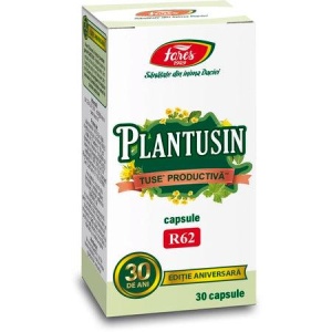 Plantusin Tuse Productiva, R 62, 30 capsule, Fares