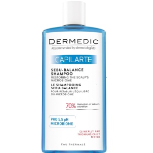 Sampon seboreglator Sebu-Balance Capilarte, 300 ml, Dermedic