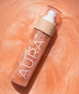 Spray cu peptide pentru fata, corp si par AURA Peptide Shimmer, 100 ml, Cocosolis - Img 2