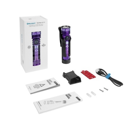Olight Seeker 4 Pro Cyber Violet - Img 3