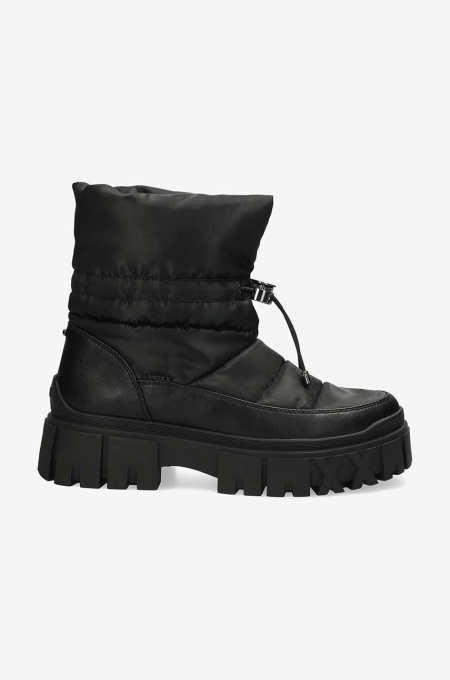 Mexx botine PIKKA KILLAH femei, culoarea negru, cu platforma, izolat, MITY1708643W
