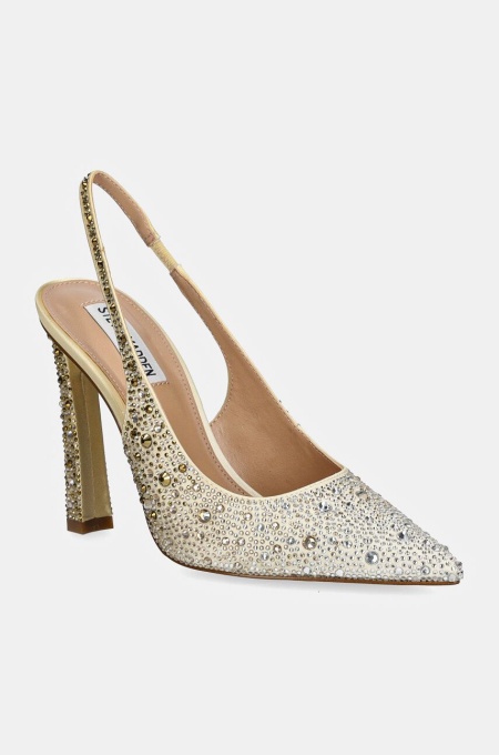 Steve Madden pantofi cu toc Fete-R Slingback culoarea galben, SM11003434