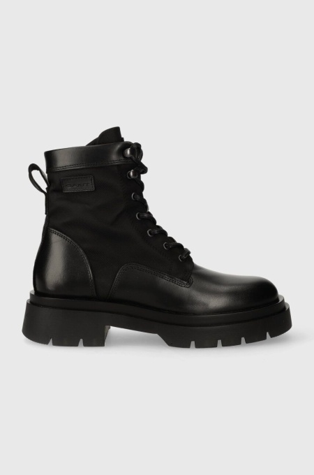 Gant bocanci Meghany femei, culoarea negru, cu platforma, 27541403.G00