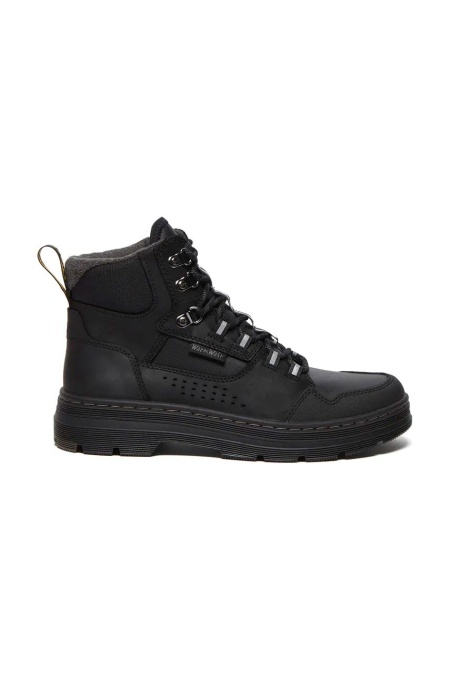 Dr. Martens botine Rilla WX femei, culoarea negru, cu toc plat, izolat, DM32106001