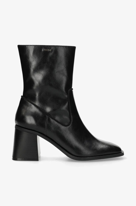 Mexx botine PHILENE MAYA femei, culoarea negru, cu toc drept, MIQL1703643W-01
