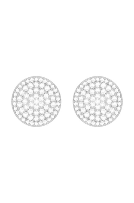 Lilou cercei placați cu argint Microsetting 1/10/KOL/BIC/SR