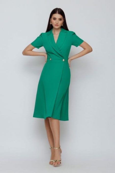 Rochie CC1MZ3127 verde Mizar 40