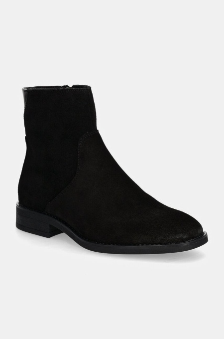 Gant botine Fayy femei, culoarea negru, cu toc plat, 29543798 G00