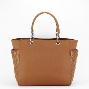 Geanta cognac de talie mare 6835-3 12