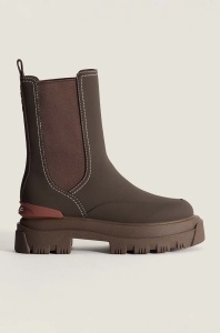 Hoff botine LAKE TOPO femei, culoarea maro, cu platforma, 22425001 LAKE