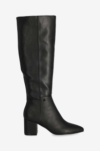 Mexx cizme PLUCK MILA femei, culoarea negru, cu toc drept, MITY1800843W