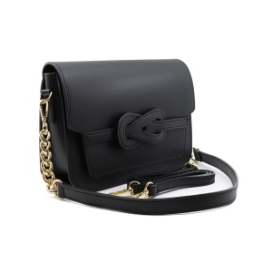 Poșetă crossbody femei Enzo Bertini neagră din piele 154posp2703n - Img 2
