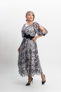 Rochie 2098 zebra Fany Lux