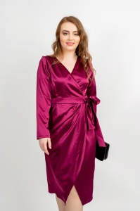 Rochie De Ocazie Maddy, Visiniu - Img 5
