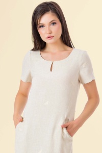 Rochie in si viscoza Laura - Img 2
