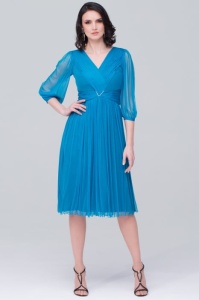 Rochie M595 T66 turquaz Ginette
