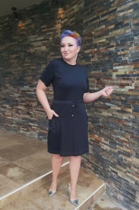 Rochie US4MZ3251 neagra Mizar 38