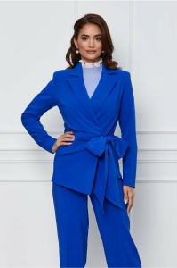 Sacou LaDonna albastru petrecut