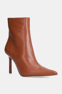 Steve Madden cizme de piele Iyanna femei, culoarea maro, cu toc cui, SM11002278