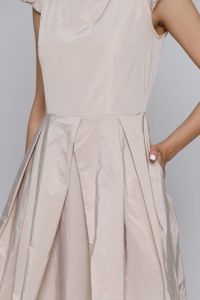 CHLOE Elegant dress cream with embroidery - Img 5