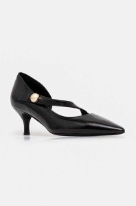 Furla stilettos de piele Sfera Mary Jane culoarea negru, YI42SFE Y57000 O6000
