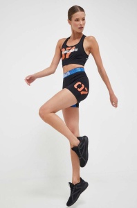LaBellaMafia top și pantaloni scurți de antrenament Madness culoarea negru