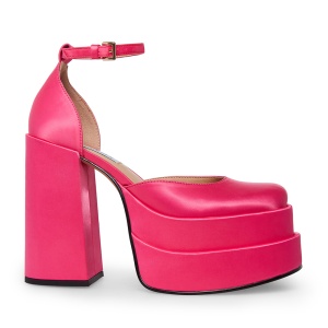 Pantofi femei Steve Madden fuschia din satin 1464dp12138fu - Img 1