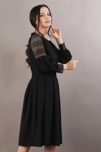 Rochie 4837 neagra Moze