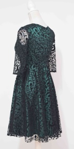 Rochie de ocazie clos negru Caroline - Img 4